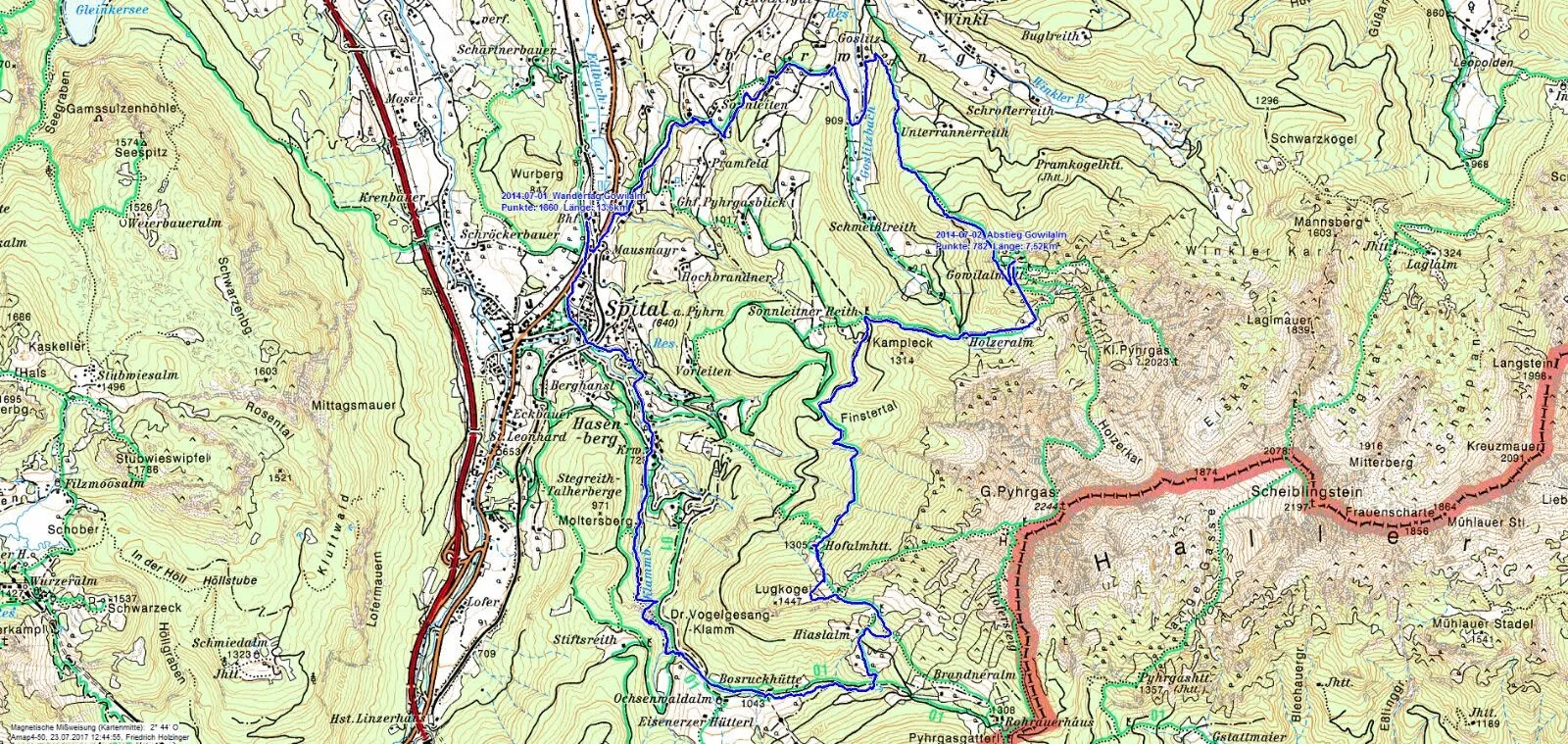 Outdoor adventure detail