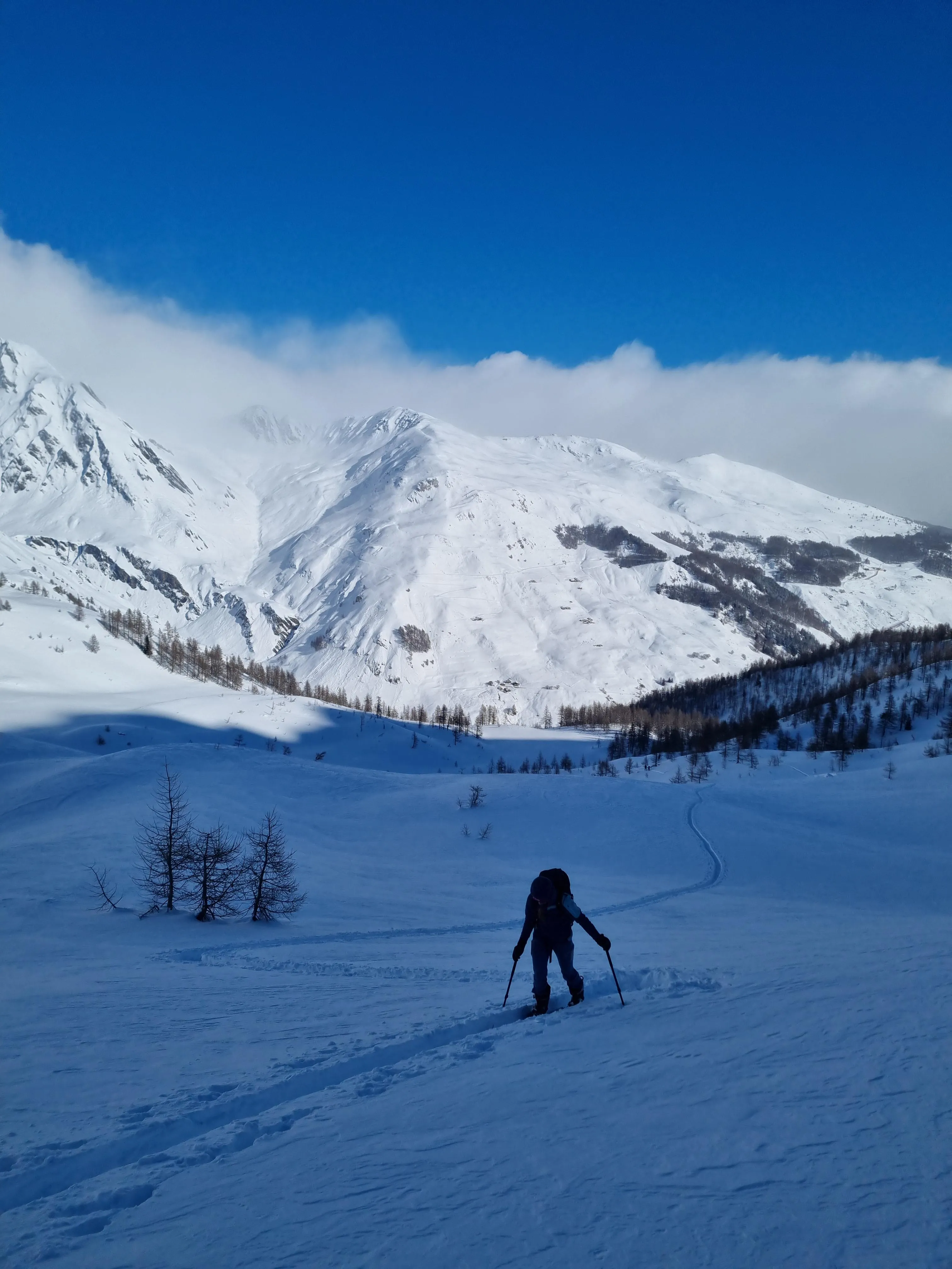 Mountain landscape adventure